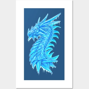 Ice Dragon Posters and Art